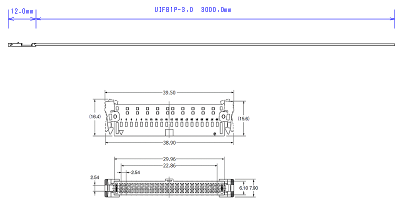 UIFB1P-3.0外形図