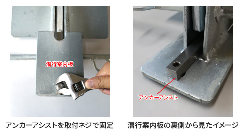 アンカーアシスト TYPE-Ⅰ・TYPE-Ⅱ・TYPE-Ⅲ・TYPE-Ⅳ